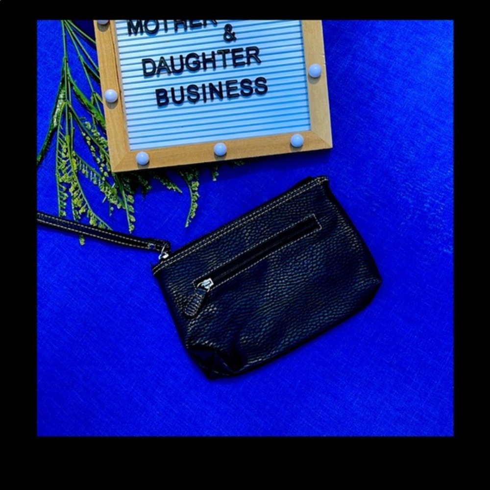 Fashion Faux Leather Clutch Bag Purse Business Wallet Pouch Handbag - Picture 1 of 4